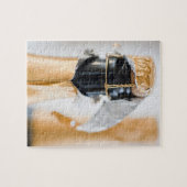 Zwei Champagnerflaschen Puzzle (Horizontal)