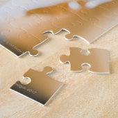 Zwei Champagnerflaschen Puzzle (Seite)