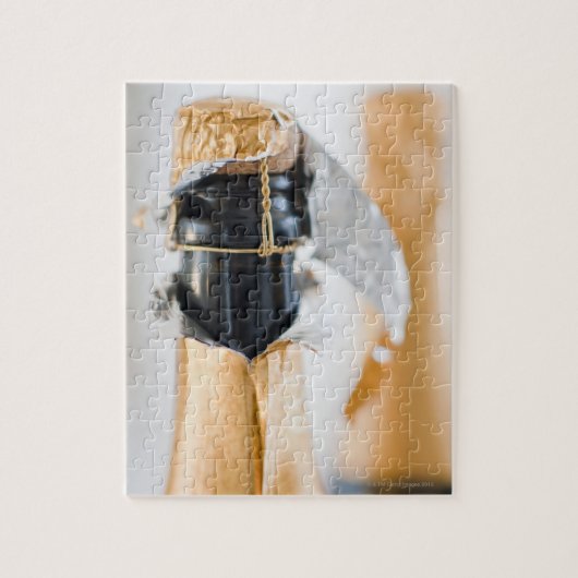 Zwei Champagnerflaschen Puzzle (Vertikal)