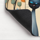 Zwei charmante Katzen Mousepad (Ecke)