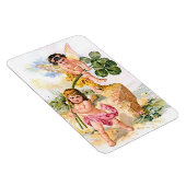 Zwei charmante Schmetterlingskinder Magnet (Rechte Seite)