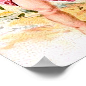 Zwei charmante Schmetterlingskinder Poster (Ecke)