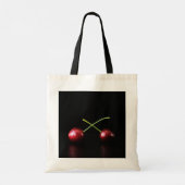 Zwei Cherries btcn Tote Bag Tragetasche (Rückseite)
