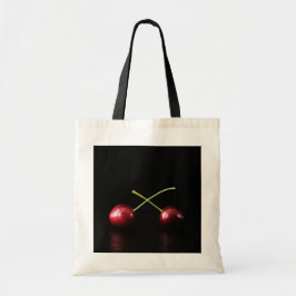 Zwei Cherries btcn Tote Bag Tragetasche