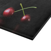 Zwei Cherries cbcna Schneidebrett (Ecke)