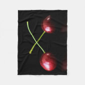 Zwei Cherries fbcnm Fleecedecke (Vorderseite)