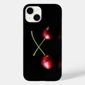 Zwei Cherries iphcna Case-Mate iPhone Hülle (Rückseite)