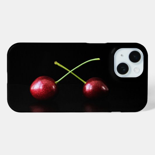 Zwei Cherries iphcnm Case-Mate iPhone Hülle (Rückseite (Horizontal))