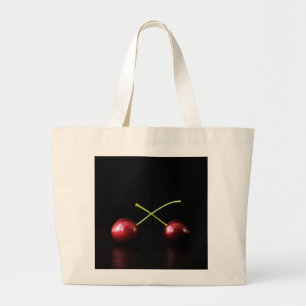 Zwei Cherries jtcnm Jumbo Stoffbeutel