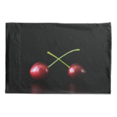 Zwei Cherries pccna Kissenbezug (Rückseite)