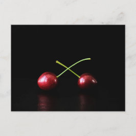 Zwei Cherries pccna Postkarte