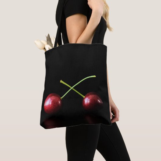 Zwei Cherries stcna Tasche (Von Nahem)