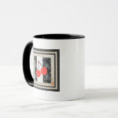 Zwei Cherries Zwei-Tonen-Tasse Tasse (Vorderseite Links)