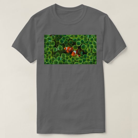 zwei Clownfische verstecken T-Shirt (Design vorne)