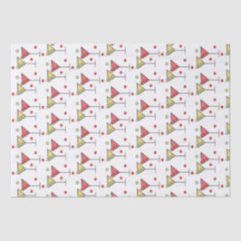 Zwei Cocktails - Gewebepapier Seidenpapier