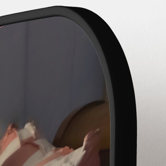 Zwei Collage Monogram Pickleball Schläger (Linke Seite)