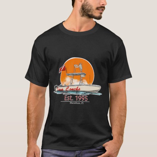 Zwei Conchs T-Shirt (Vorderseite)