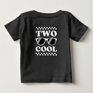 Zwei Coole 2. Geburtstagskinder Baby T-shirt