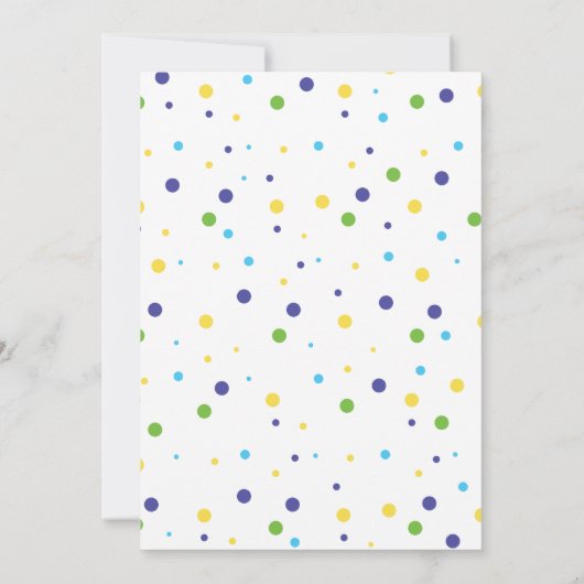 Zwei Coole Einladung zum 2. Geburtstag (Rückseite)