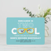 Zwei Coole Einladungen zum Foto (Stehend Vorderseite)