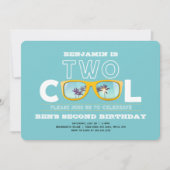 Zwei Coole Einladungen zum Foto (Vorderseite)