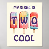 Zwei Coole farbige Popsiva Poster (Vorne)