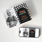 Zwei Coole Foto-Einladung Einladung