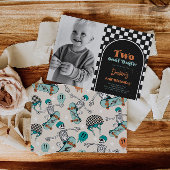 Zwei Coole Foto-Einladung Einladung