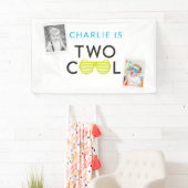 Zwei Coole Party-Banner-Hintergrund Banner (Insitu)