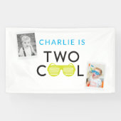 Zwei Coole Party-Banner-Hintergrund Banner (Horizontal)