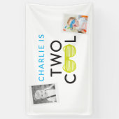 Zwei Coole Party-Banner-Hintergrund Banner (Vertikal)