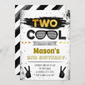 Zwei coole Party Einladungen (Vorne/Hinten)