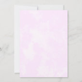 Zwei Coole Pink Popsim Girl Birthday Party Einladung (Rückseite)