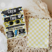 Zwei Coole Sonnenbrillen 2. Geburtstag Party Einladung