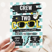 Zwei Coole Sonnenbrillen 2. Geburtstag Party Einladung