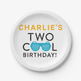 Zwei Coole Teller zum 2. Geburtstag des Party