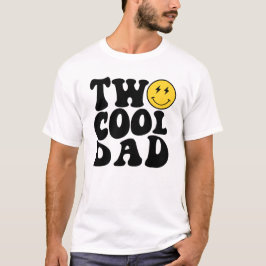 Zwei Coole Vater Matching Birthday T-Shirt für Mam