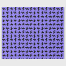 Zwei Cowboys auf Pferden Silhouetten - Periwinkle