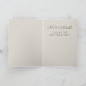 Zwei Cowboys - Geburtstagskarte Karte (Innenseite)