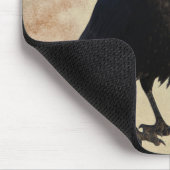 Zwei Crows Art Mousepad (Ecke)
