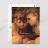 Zwei Curly-Haarbügel-Postkarte Postkarte (Vorne/Hinten)