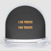 Zwei Dackeln Ghost Snow Globe Schneekugeln (Rückseite)