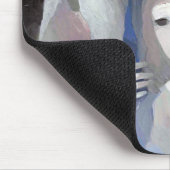 Zwei Dame und Dove, Marie Laurencin Mousepad (Ecke)