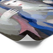 Zwei Dame und Dove, Marie Laurencin Poster (Ecke)