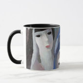 Zwei Dame und Dove, Marie Laurencin Tasse (Links)
