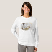 Zwei Damen durch das Wasser T-Shirt (Vorne ganz)