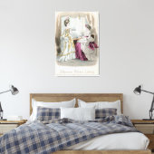 Zwei Damen Leinwanddruck (Insitu (Schlafzimmer))