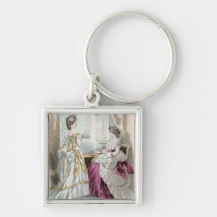 Zwei Damen Schlüsselanhänger