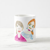 Zwei Damen Tasse (Mittel)