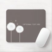 Zwei Dandela Taupe Rustic Country Zuhause Mousepad (Mit Mouse)